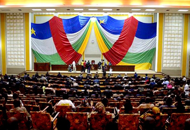 Une vue de l'hémicycle de l'Assemblée nationale