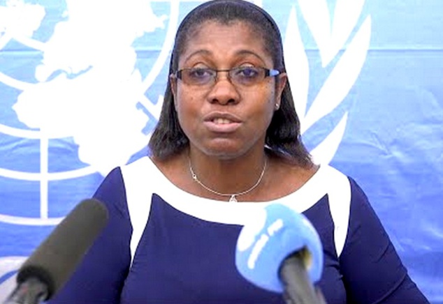 Mme Uwolowulakana Ikavi-Gbétanou, porte-parole par intérim de la MINUSCA