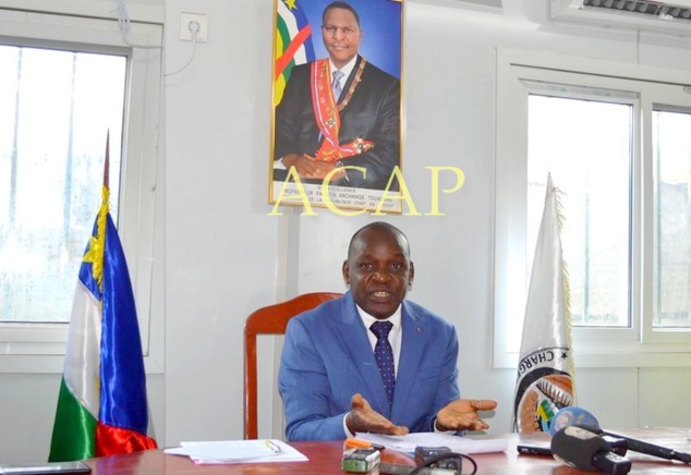 Le président de la HABG, M. Guy-Eugène Demba