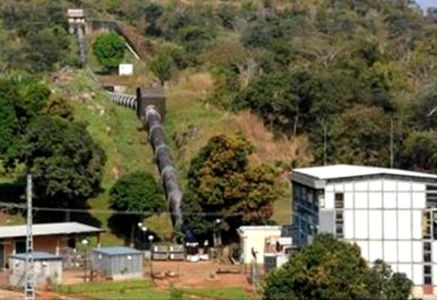 Le site de l'usine de Boali II