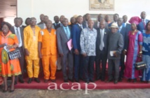 Les participants au 3ème conseil national du KNK