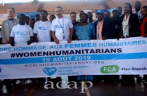 Photo de famille des acteurs humanitaires