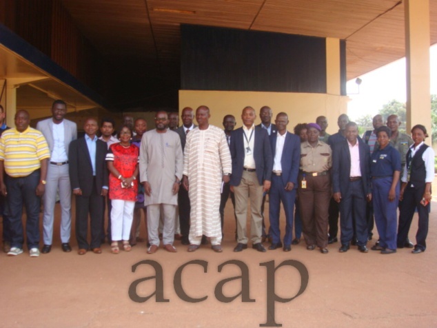 Les participants à la formation sur la surveillance de la maladie à virus Ebola