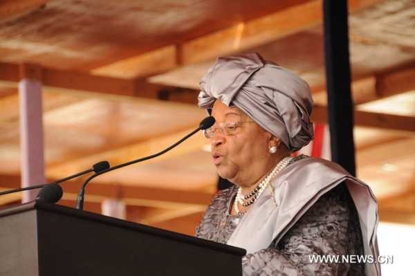 Liberia : la présidente Ellen Johnson-Sirleaf entame son deuxième mandat de six ans