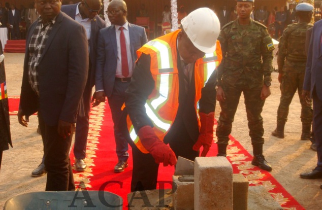 Président Touadéra au travail