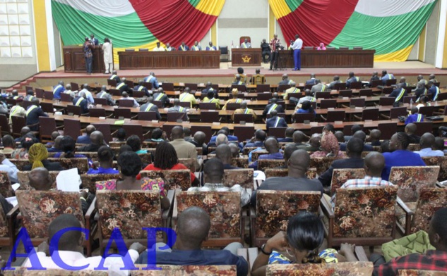 Ouverture à Bangui de la 1ère session extraordinaire 2020 de l’Assemblée nationale