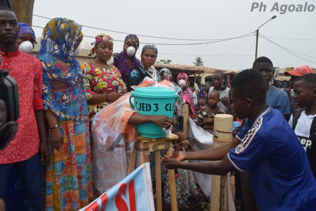 La jeunesse du 3ème arrondissement de Bangui s’organise contre le coronavirus