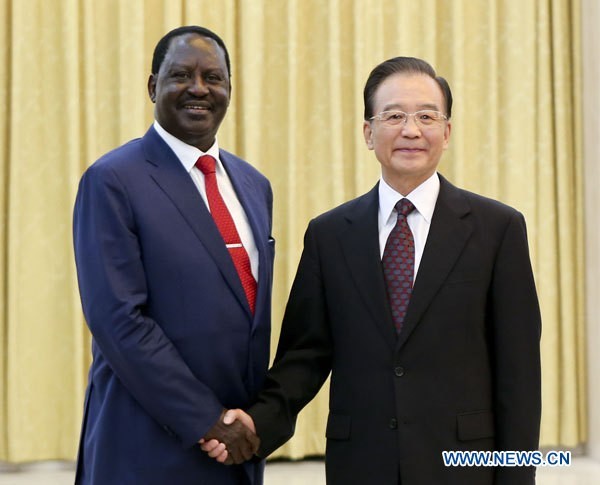 La Chine et le Kenya s'engagent à renforcer leurs relations