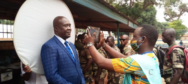 Le Président du CES, Alfred TaÏnga Poloko s’est inscrit sur la liste électorale