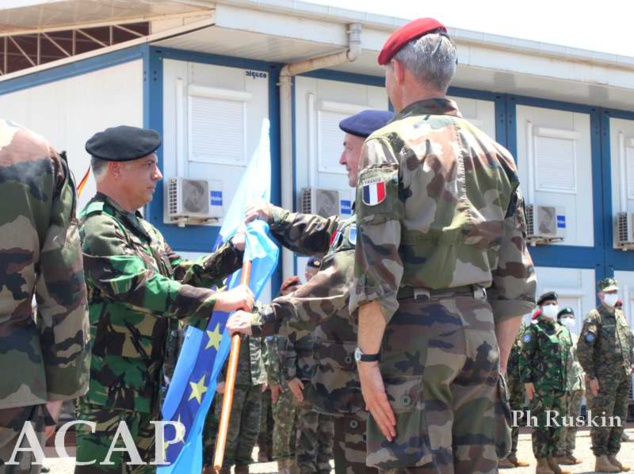 L’EUTEM-Centrafrique change de commandement