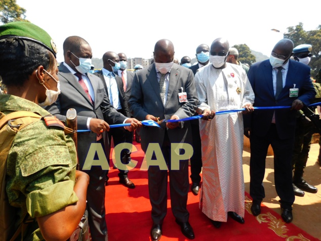 Le Chef de l’Etat inaugure le nouveau siège du Bureau d’Affrètement Routier Centrafricain