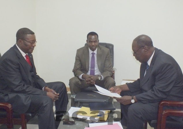 Le ministre de la Jeunesse, des Sports, des Arts et de la Culture Issene Abdoulaye entend crée des emplois pour la jeunesse centrafricaine Le ministre de la Jeunesse, des Sports, des Arts et de la Culture Issene Abdoulaye entend crée des emplois pour la jeunesse centrafricaine