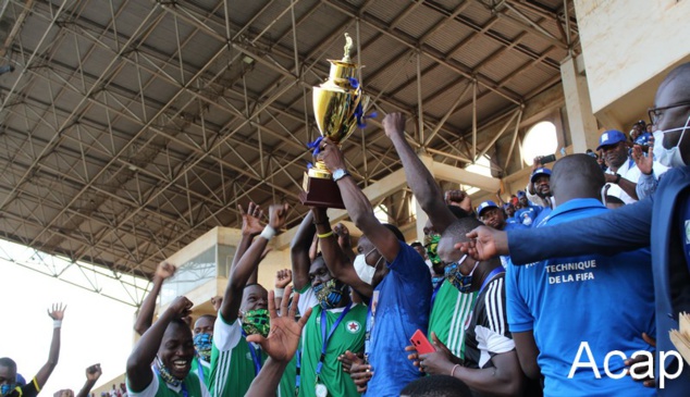 Le club Red-Stars remporte la Coupe de l’investiture du Président Touadéra