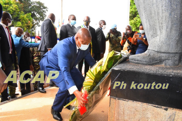 Célébration du 62ème anniversaire du décès de Barthélémy Boganda