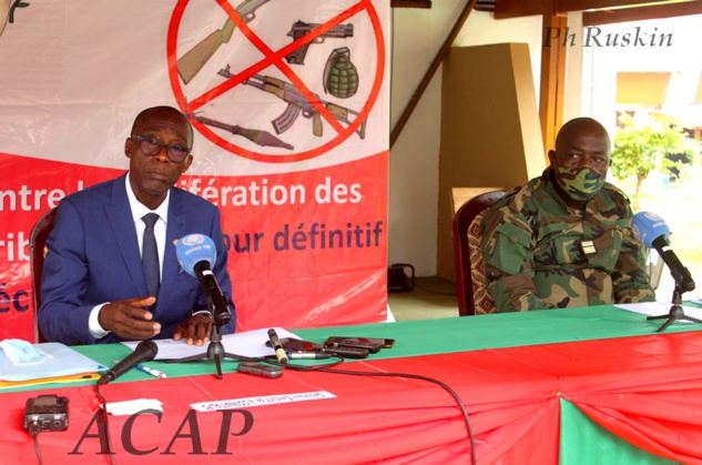 Contribution de la COMNAT-ALPC à la sécurité et la paix en Centrafrique