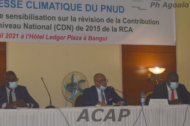 Lancement à Bangui des travaux de révision du document Contribution Déterminée Nationale