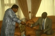 L’Ambassadeur de la République de Guinée Equatoriale en République Centrafricaine et le President de la République Centrafricaine Michel Djotodia Am Nondroko