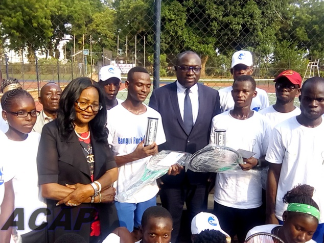 Lancement officiel des activités de la Fédération Centrafricaine de tennis