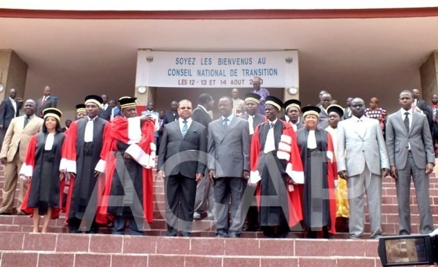Prestation de serment des nouveaux membres de la Cour Constitutionnelle de Transition Prestation de serment des nouveaux membres de la Cour Constitutionnelle de Transition