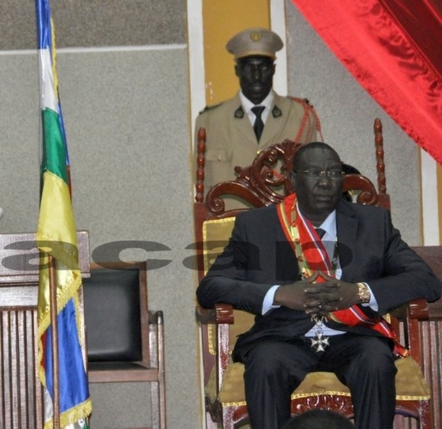 Le Chef de l’Etat de la transition Michel Djotodia Am Nondroko souhaite être le dernier qui a accédé au pouvoir en République Centrafricaine par les armes