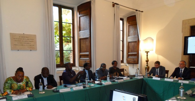 Le Ministre d’Etat Christophe Gazam Betty et une délégation centrafricaine prennent part à un atelier sur la paix et la réconciliation nationale en Italie Le Ministre d’Etat Christophe Gazam Betty et une délégation centrafricaine prennent part à un atelier sur la paix et la réconciliation nationale en Italie