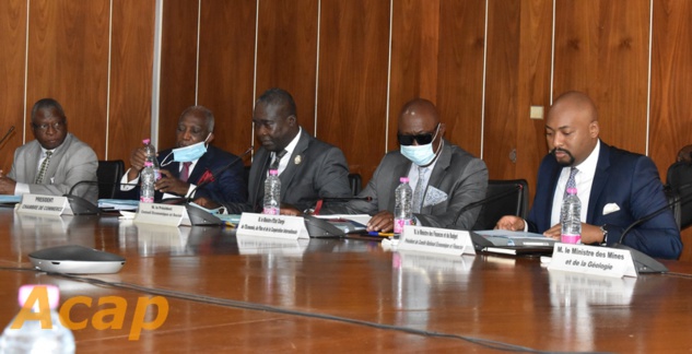 Tenue à Bangui de la réunion du comité national économique et financier  de la République Centrafricaine