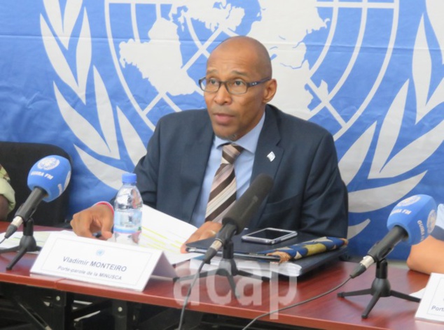 Conférence de presse hebdomadaire de la MINUSCA consacrée au message du Secrétaire Général des Nations-Unies