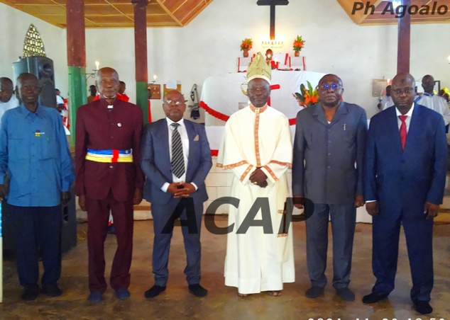 Célébration du culte d’action de grâce à l’église Christianisme Prophétique en Afrique de Kassaï