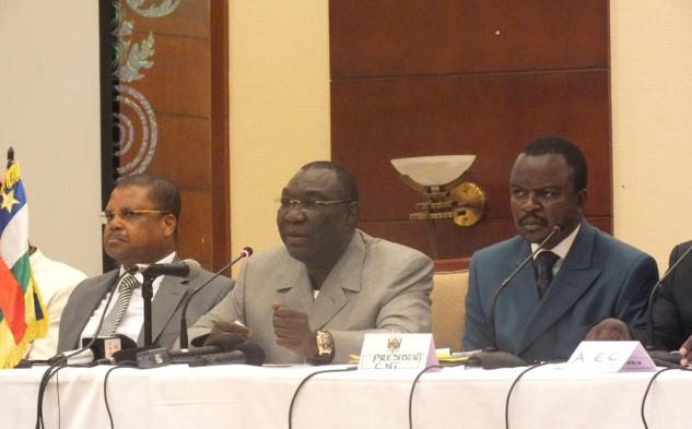 Le Président Michel Djotodia Am Nondroko exhorte les déplacés internes à regagner leur domicile dans la quiétude