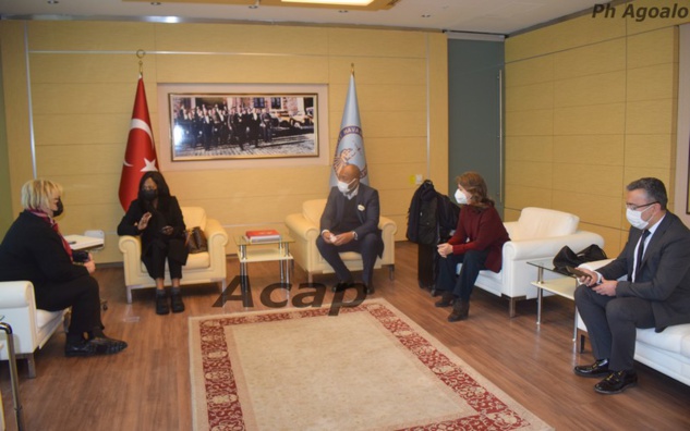 Une Délégation centrafricaine en mission de travail à Ankara en Turquie 
