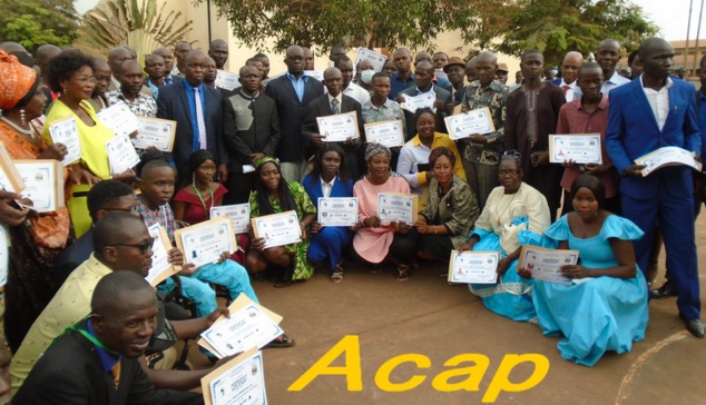 Fin de formation à l’Académie d’Action Sociale et d’Entreprenariat