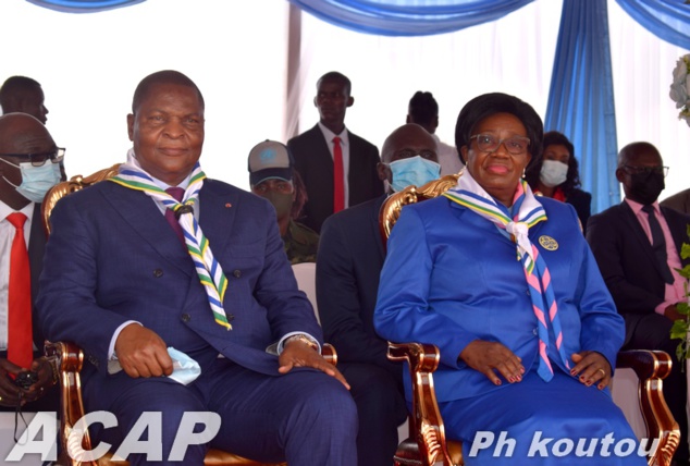 Célébration de la journée mondiale du scoutisme en Centrafrique