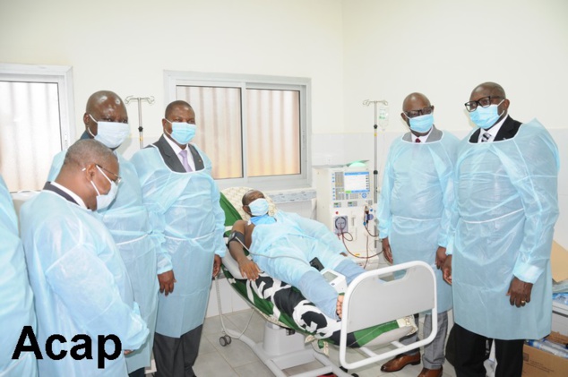 Lancement des activités du centre national d’hémodialyse de Bangui