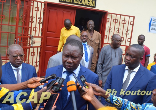 Réunion sur l’insalubrité dans la ville de Bangui