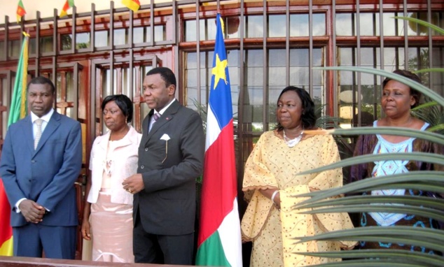 Vue des autorités centrafricaines et camerounaises