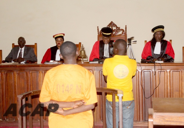 Le Président de la Cour criminelle condamne Romaric Kilo à une peine de 10 ans des travaux forcés