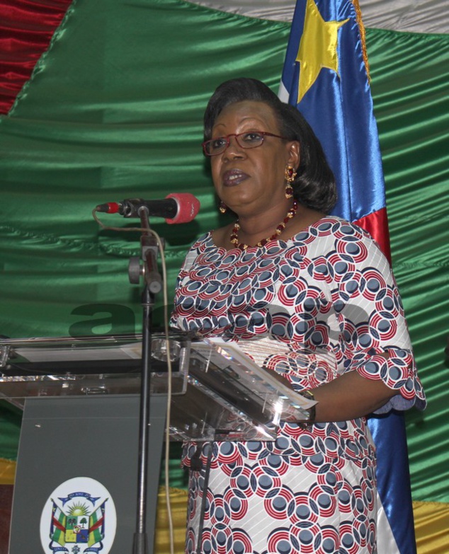 La Présidente Catherine Samba-Panza exige à ses compatriotes la confiance dans la gestion de la transition