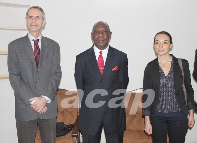 La chargé de communication près de l’Ambassade de France en Centrafrique, Mme Marine Thiry promet soutenir les médias centrafricains