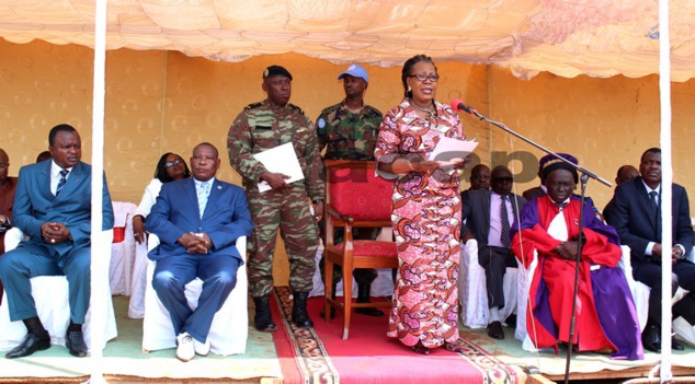 La Présidente de Transition, Catherine Samba-Panza exhorte les étudiants et enseignants à plus de patriotisme au revendication corporatiste