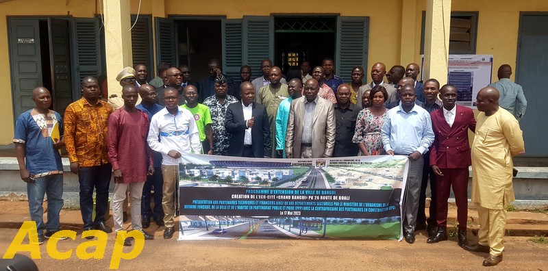 Réunion de présentation du programme d’extension de la ville de Bangui