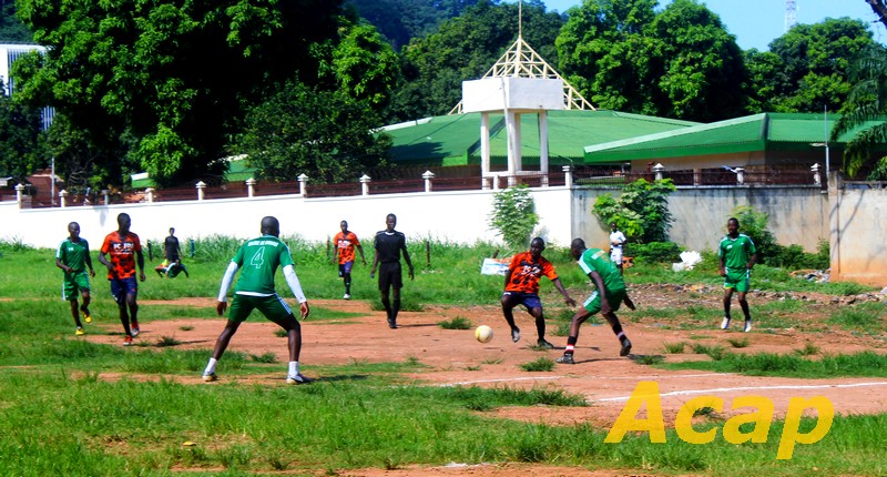 L’équipe des forces armées centrafricaines de football a battu celle de la police municipale sur le score de 1 à 0
