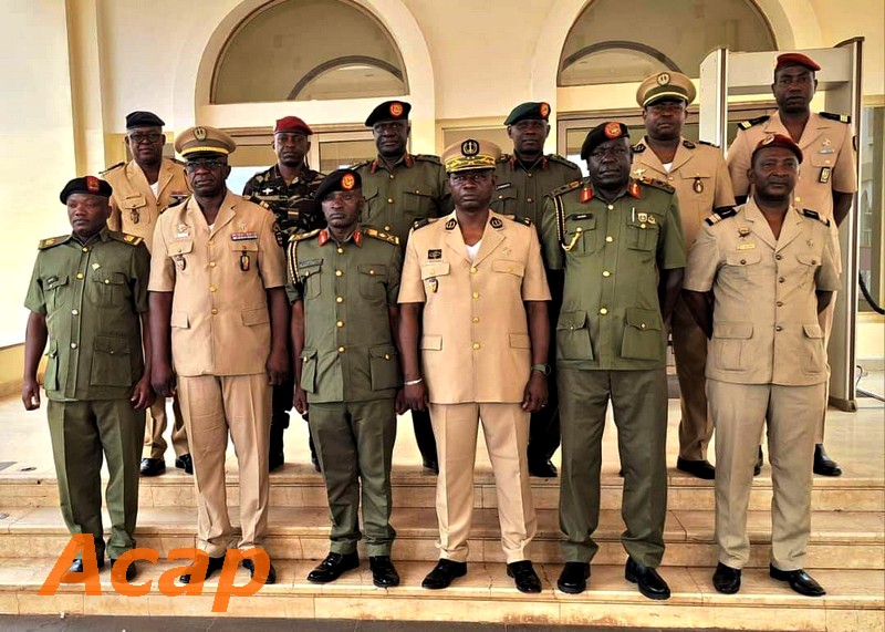 Fin de rencontre des experts militaires Centrafricains et Ougandais à Bangui