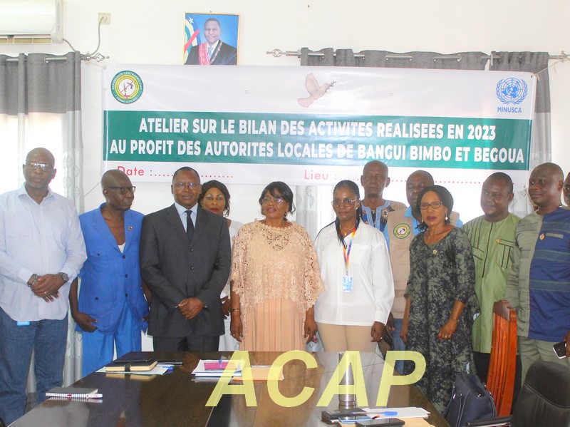 Le COMNAT-ALPC dresse le bilan 2023 de remise volontaire des armes et minutions en Centrafrique Le COMNAT-ALPC dresse le bilan 2023 de remise volontaire des armes et minutions en Centrafrique