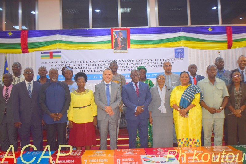 Présentation de la revue annuelle 2023 du programme des nations unies pour le développement (PNUD) en RCA. Présentation de la revue annuelle 2023 du programme des nations unies pour le développement (PNUD) en RCA.