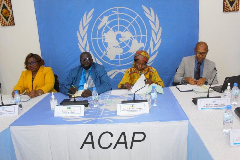 La MINUSCA pour la Stabilisation de paix en Centrafrique revient sur ses activités
