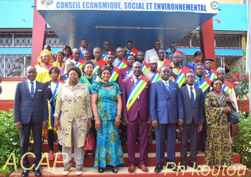 Clôture à Bangui de la session extraordinaire du Conseil Economique, Social et Environnemental