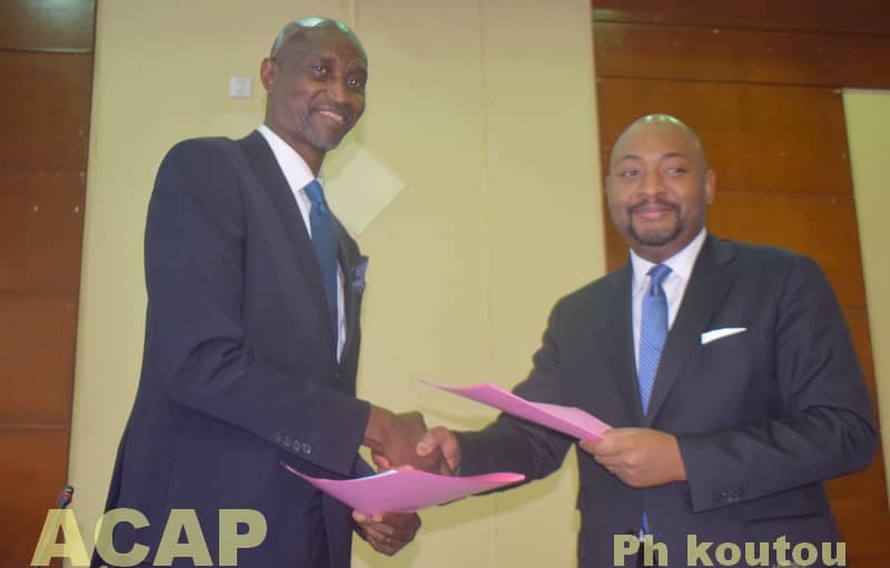Le ministre des finances et du budget Hervé Ndoba nouveau président du CCM/RCA Le ministre des finances et du budget Hervé Ndoba nouveau président du CCM/RCA