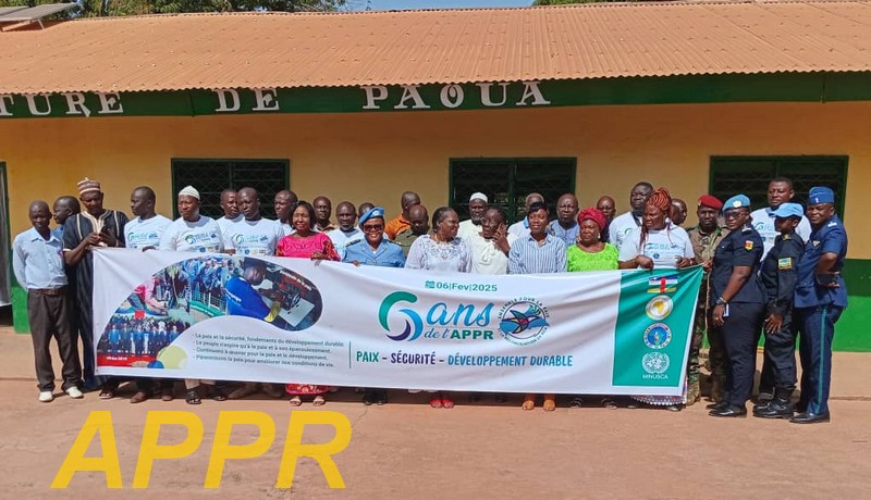 L’arrivée à Paoua d’une mission de l’APPR/RCA