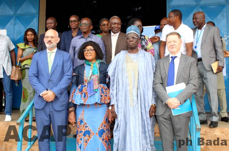 L’entreprise ‘’Palm d’or’’ fait un don de 100 tonnes de farine de maïs fortifié au PAM L’entreprise ‘’Palm d’or’’ fait un don de 100 tonnes de farine de maïs fortifié au PAM