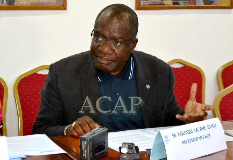 Lazare-Etien Kouassi plaide pour l’accueil des réfugiés et personnes déplacées qui retournent spontanément chez eux